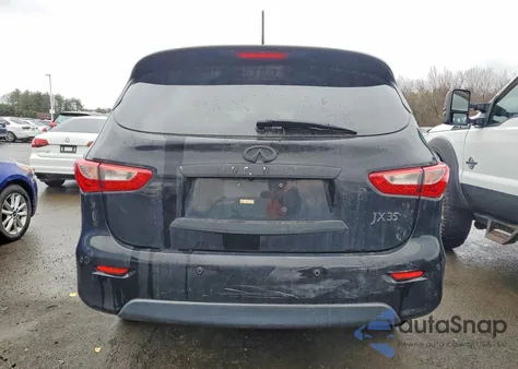 2013 Infiniti Jx35 Base z USA, uszkodzony, nr VIN 5N1AL0MMXDC313744